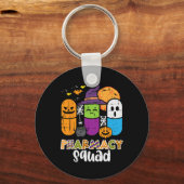 Porte-clés Halloween Pharmacy Squad PIlls Costume Pharmaciste (Recto)