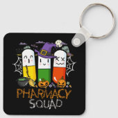 Porte-clés Halloween Pharmacy Squad PIlls Costume Pharmaciste (Dos)