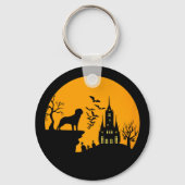 Porte-clés Halloween Rottweiler (Verso)