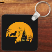 Porte-clés Halloween Rottweiler (Verso)