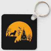 Porte-clés Halloween Rottweiler (Dos)