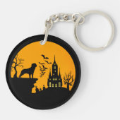 Porte-clés Halloween Rottweiler (Dos)