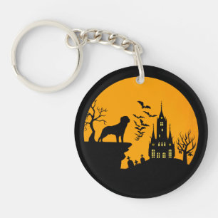 Porte-clés Halloween Rottweiler