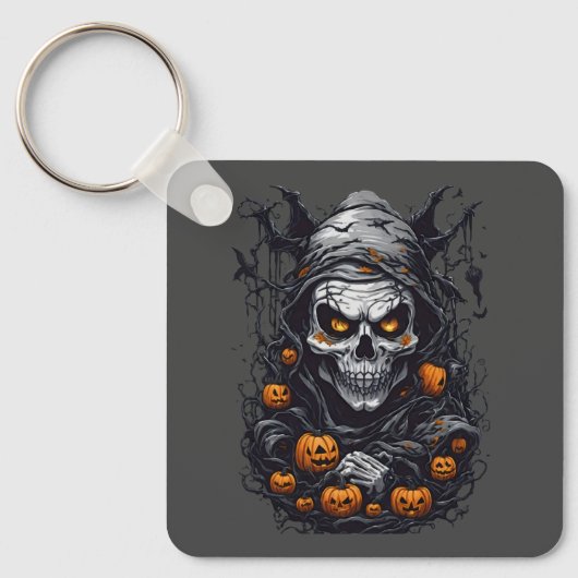 Porte-clés Halloween scray (Recto)