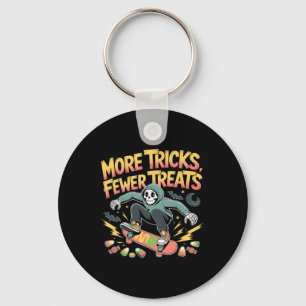 Porte-clés Halloween Skateboard Traces Skeleton Candy Youth