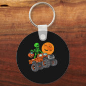 Porte-clés Halloween Skeleton équitation Monster Truck Toddle (Recto)