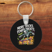 Porte-clés Halloween Skeleton Skicks Skull Skateboard (Recto)