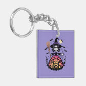 Porte-clés Halloween Skeleton Witch (Devant gauche)