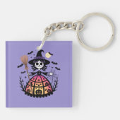 Porte-clés Halloween Skeleton Witch (Dos)