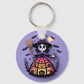 Porte-clés Halloween Skeleton Witch (Verso)