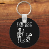 Porte-clés Halloween Skeletons Ive Got Your Back Costume Men (Recto)