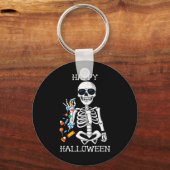 Porte-clés Halloween Squelette Saler Candy Fun (Recto)