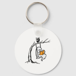 Porte-clés Halloween Swing Lecture Costume Vintage Femme