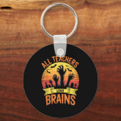 Porte-clés Halloween Teachers Shirts Women Men All Teachers L (Recto)