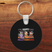 Porte-clés Halloween Thanksgiving Happy Season Café Halloth (Recto)