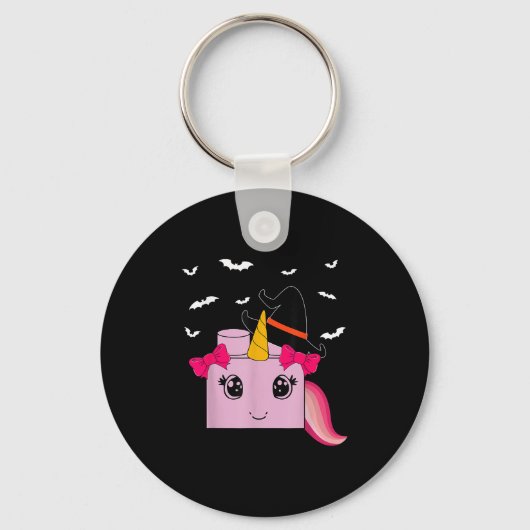 Porte-clés Halloween Unicorn Master Builder Blocks Bâtiment K (Recto)
