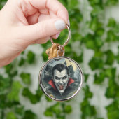 Porte-clés Halloween, Vampire assoiffé de sang, Effrayant (Main)