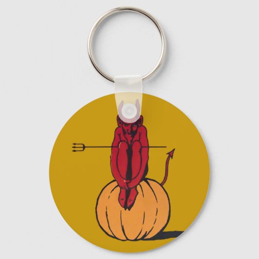 Porte-clés Halloween vintage (Recto)