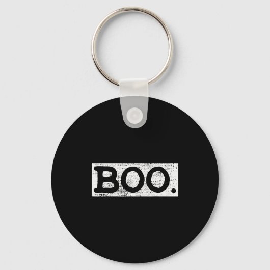 Porte-clés Halloween Vintage Boo Funny Gift (Recto)