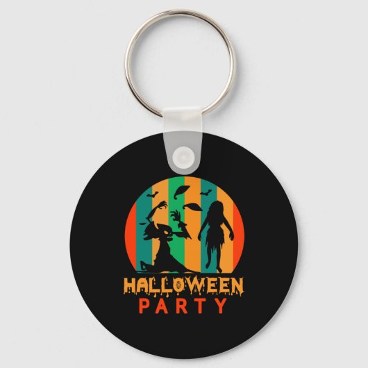 Porte-clés Halloween Vintage Halloween (Recto)
