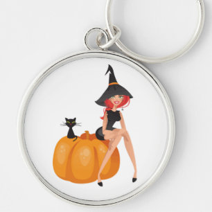 PORTE-CLÉS HALLOWEEN WITCH
