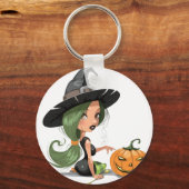 Porte-clés Halloween Witch (Recto)