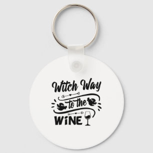 Porte-clés Halloween Witch Way