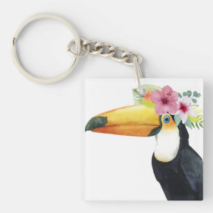 Porte-clés Halo tropical - Toucan