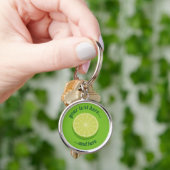Porte-clés Halte Lime (main)