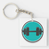 Porte-clés Haltère (Devant)