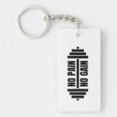 Porte-clés Haltérophilie Motivationnelle (Devant)