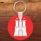 Porte-clés Hambourg, Allemagne (Recto)