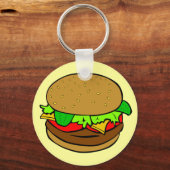 Porte-clés Hamburger (Recto)