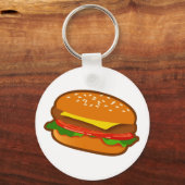 Porte-clés Hamburger (Recto)