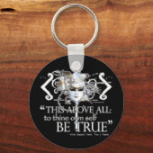 Porte-clés Hameau "... être soi-même vrai..." Devis (Recto)