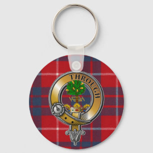 Porte-clés Hamilton Tartan & Badge