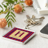 Porte-clés Hamilton Tartan Monogramme H (Côté)
