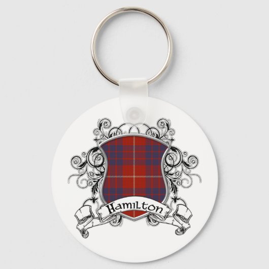 Porte-clés Hamilton Tartan Shield (Recto)