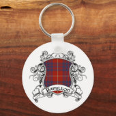 Porte-clés Hamilton Tartan Shield (Recto)