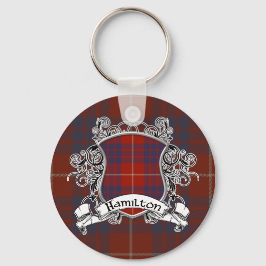 Porte-clés Hamilton Tartan Shield (Recto)