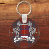 Porte-clés Hamilton Tartan Shield (Recto)