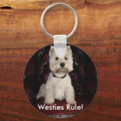 Porte-clés Hamish dit Westies Rule porte - clé (Recto)