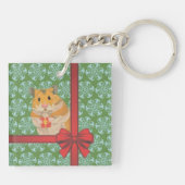 Porte-clés Hammy Christmas Hamster Noël (Dos)