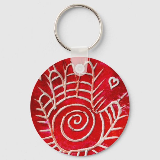 Porte-clés Hamsa / Main de guérison / Main de Fatima (Recto)