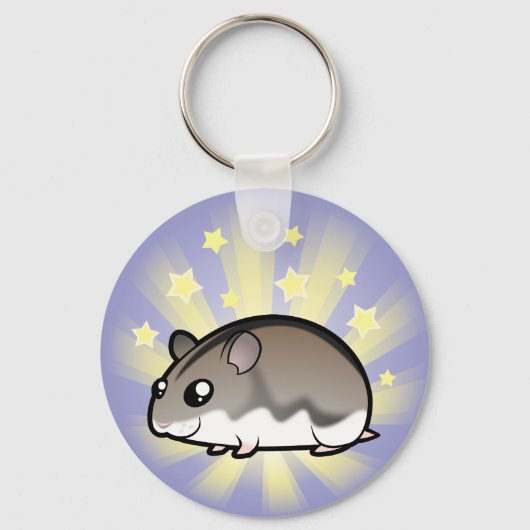 Porte-clés Hamster nain Little Star (Recto)