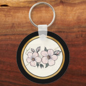 Porte-clés Hand Painted Blossoms (Recto)