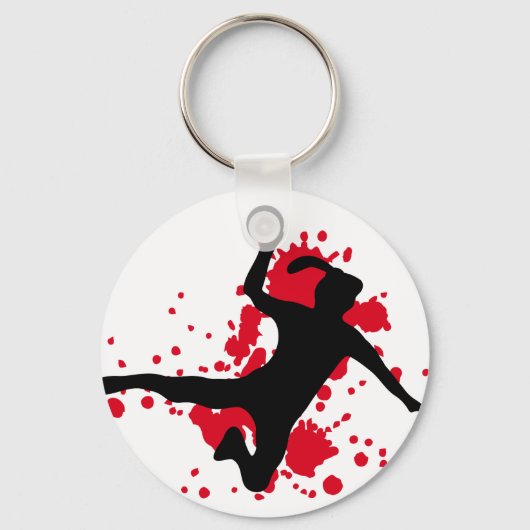 Porte-clés handball féminin (Recto)