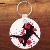 Porte-clés handball féminin (Recto)