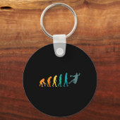 Porte-clés Handball Funny Sport Evolution (Recto)