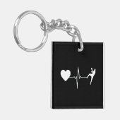 Porte-clés Handball Handball Player Hearbeat (Devant gauche)